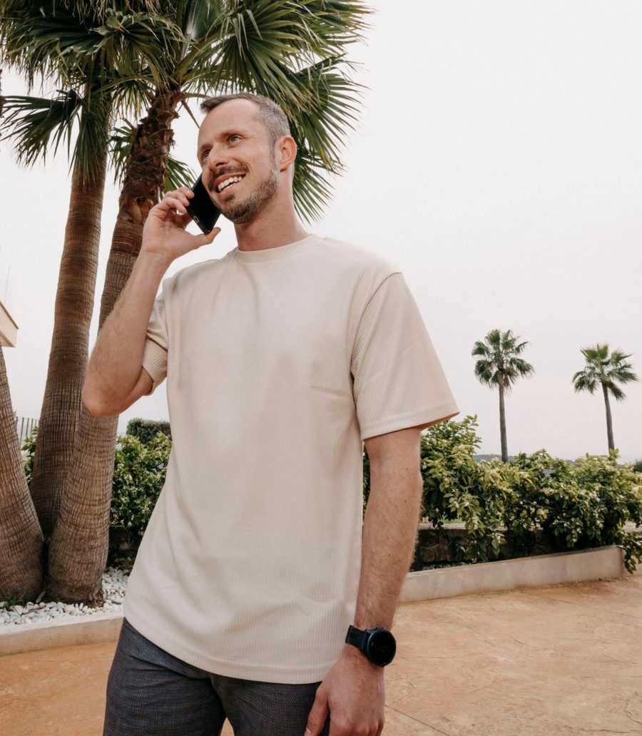 Daniel Reingruber am Telefon